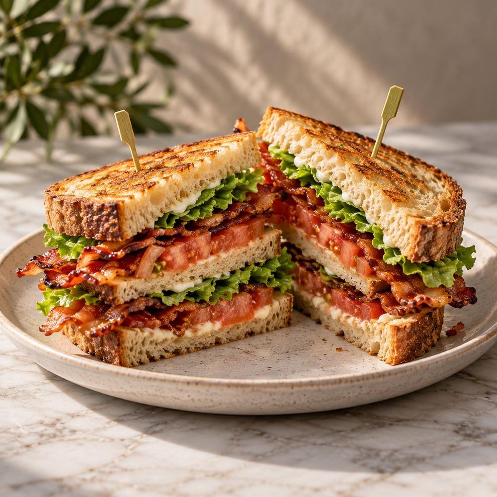 BLT Club on Sourdough