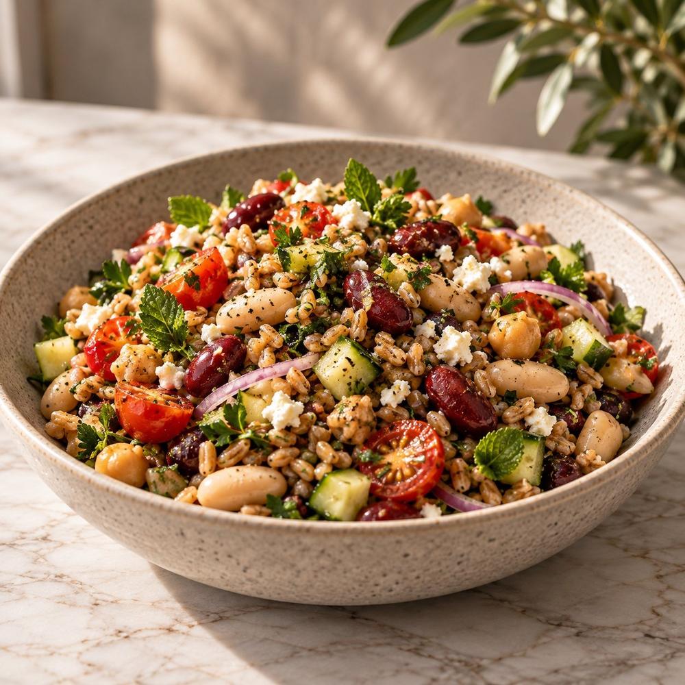 Three Bean & Farro